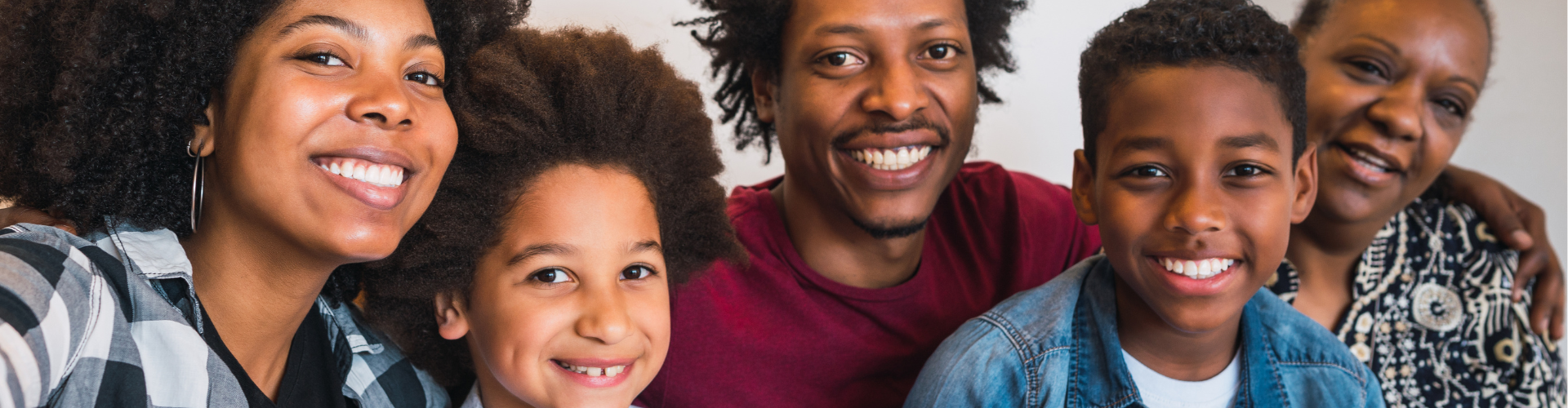 A group of people smiling.