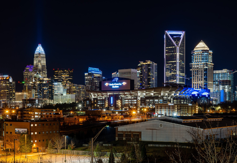 Charlotte North Carolina skyline