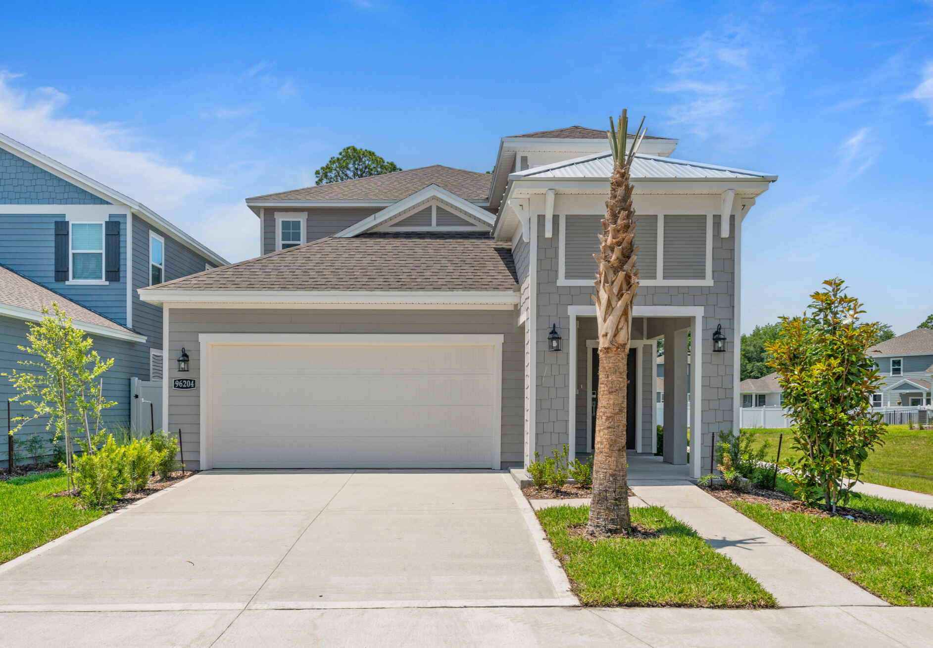 Amelia II Floorplan Exterior at Concourse Crossing in Fernandina Beach