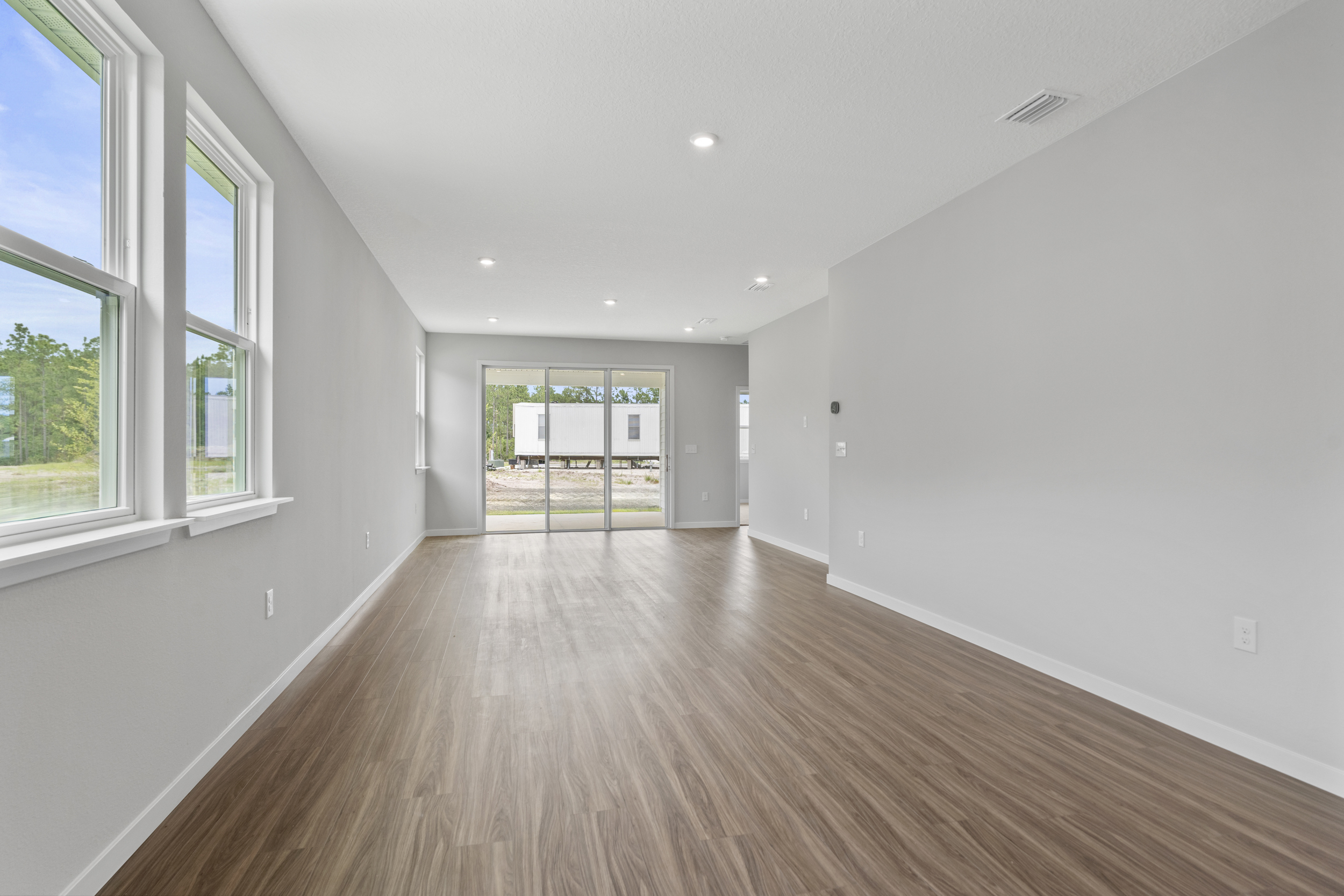 Captiva Floorplan Lot 59 Great Room Interior at Seminole Palms in Palm Coast