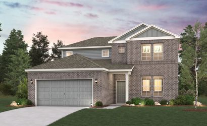 A house with a garage.