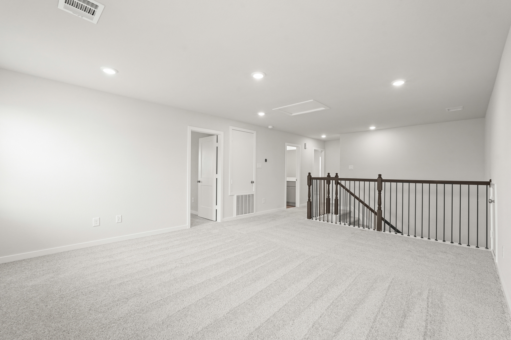 A large empty room.