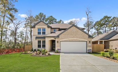 A house with a driveway.