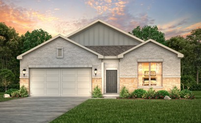 A house with a garage.