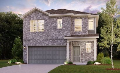 A house with a garage.